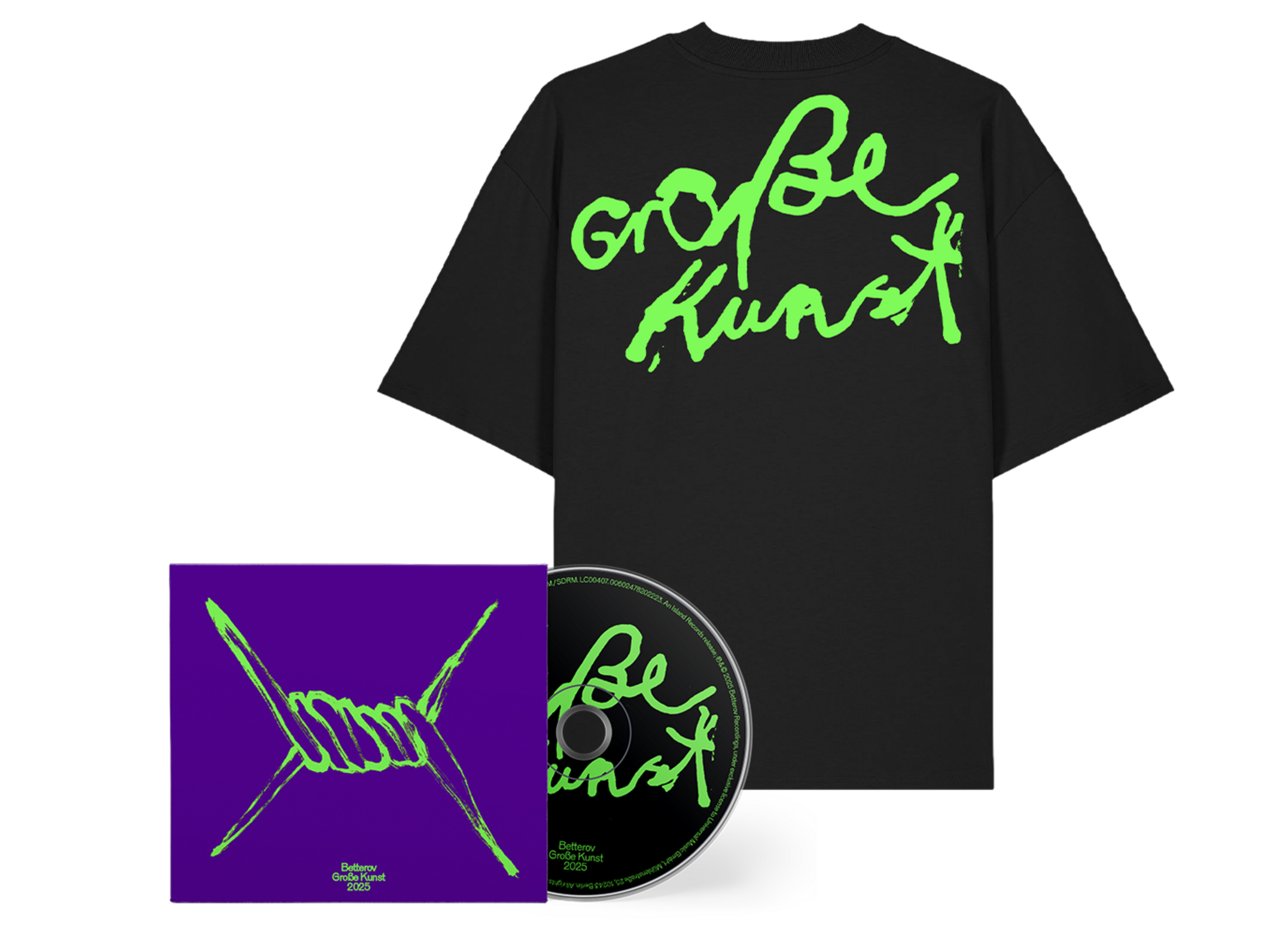 Große Kunst, CD + Shirt