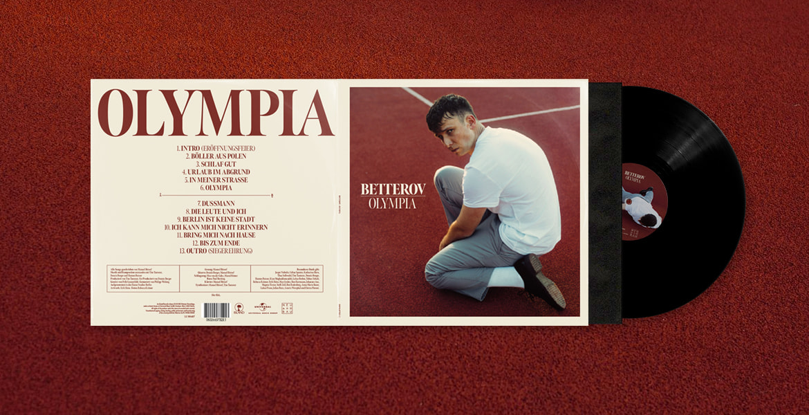  Olympia LP , BLACK Vinyl 